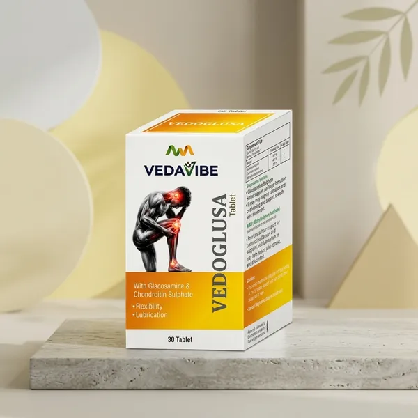 VEDOGLUSA_for_joint_lubrication,_Cartilage,_joint_flexibility_with_Glucosamine,_Chondroitin,_Methylsylphonymethane_Tablet_-_1100_MG