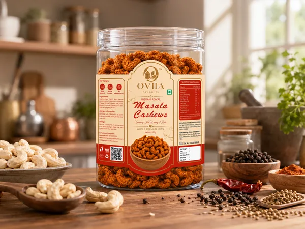 Oviia_Indian_Royal_Masala_Flavoured_Roasted_Cashews_250G