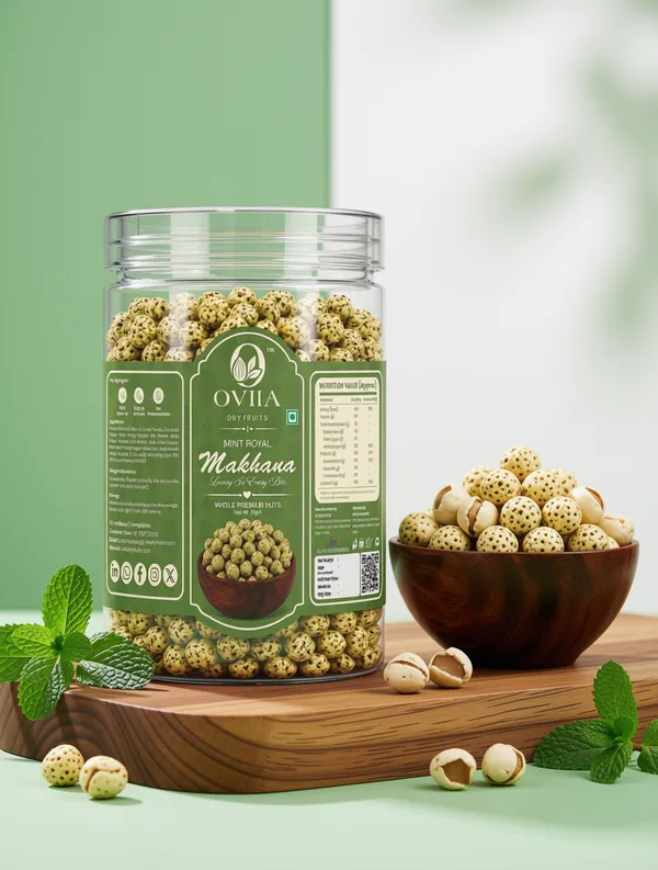 Oviia_Mint_Pudina_Flavoured_Roasted_Makhana