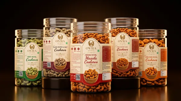 Oviia_Multi-Flavour_Roasted_Cashews_Assortment_Pack_Of_5