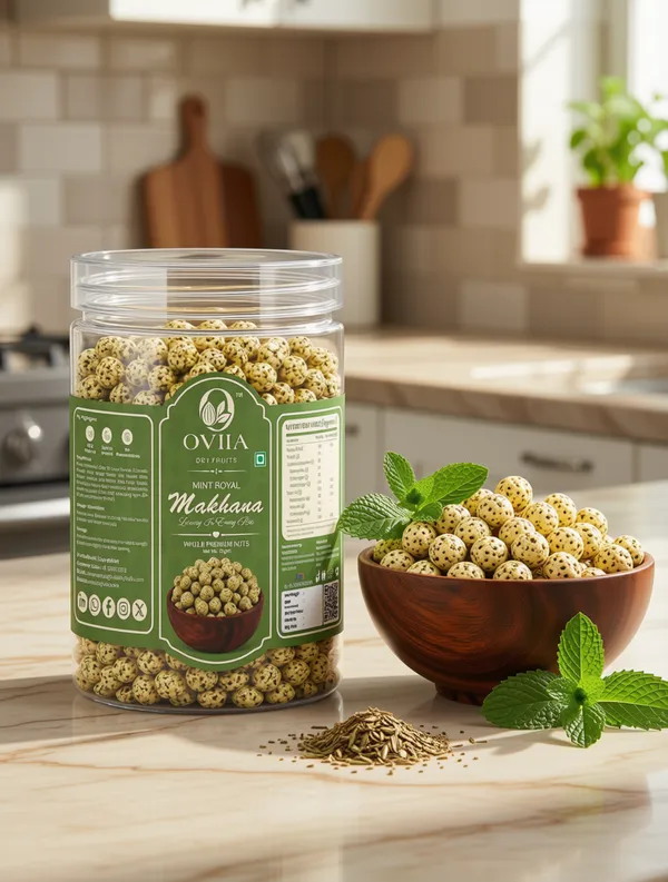 Oviia_Mint_Pudina_Flavoured_Roasted_Makhana