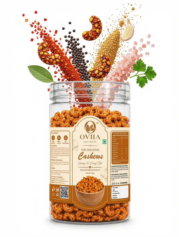 Oviia_Peri_Peri_Flavoured_Roasted_Cashews_200G