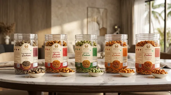 Oviia_Multi-Flavour_Roasted_Cashews_Assortment_Pack_Of_5