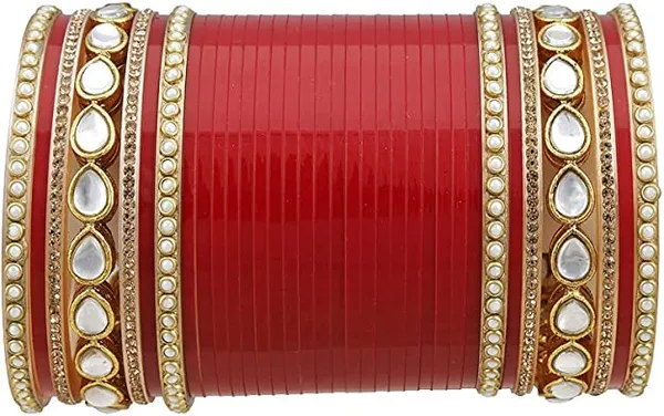 Bridal_Chura_With_Kundan_And_Kadas