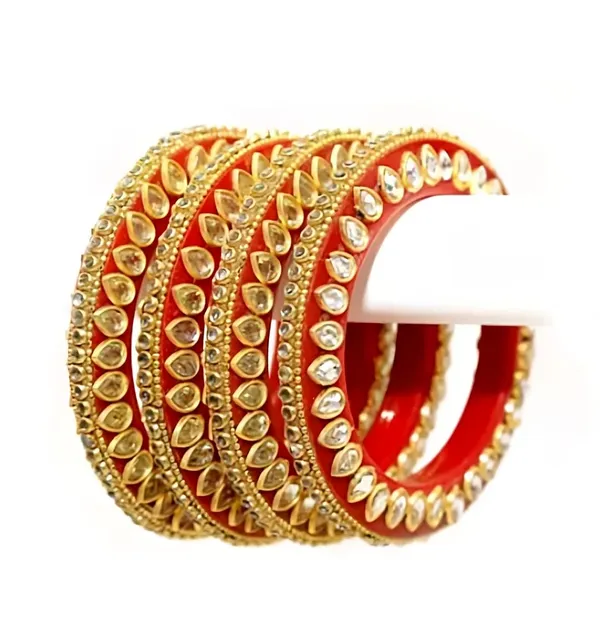 Kundan_Design_Rajasthani_Bangles_Set_For_Women