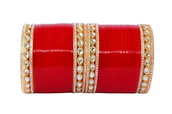 Punjabi_Kundan_Stone_Bridal_Chooda_Set