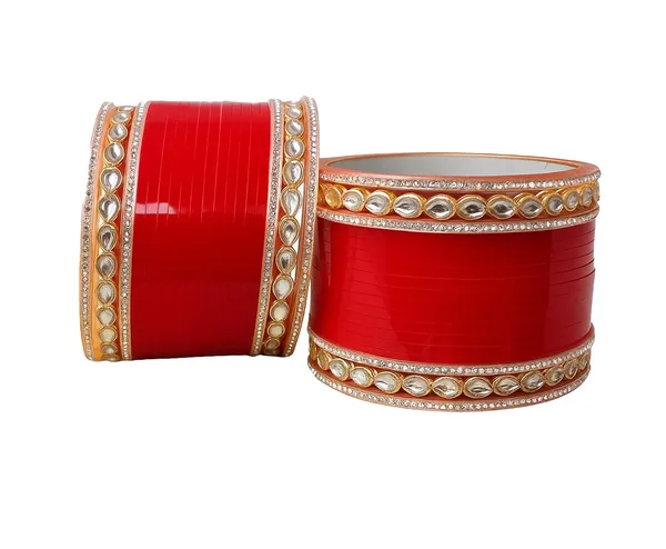Punjabi_Kundan_Stone_Bridal_Chooda_Set