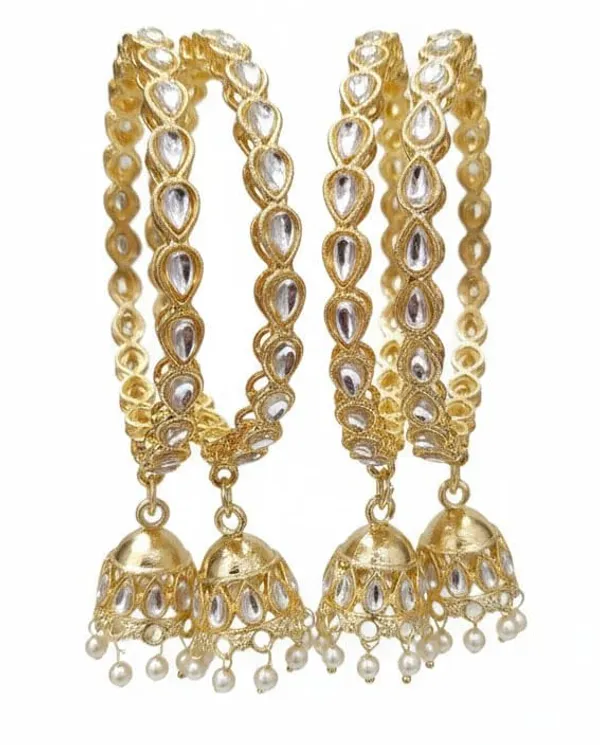 Gold_Plated_Lathkan_Jhumki_Bangles