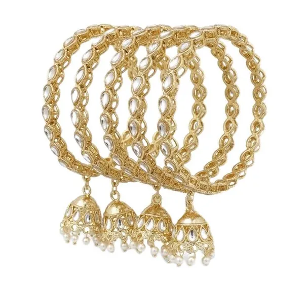 Gold_Plated_Lathkan_Jhumki_Bangles