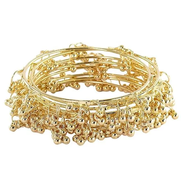 Kashmiri_Gold_Plated_Ghungroo_Bangles_Set_-_Pack_Of_2