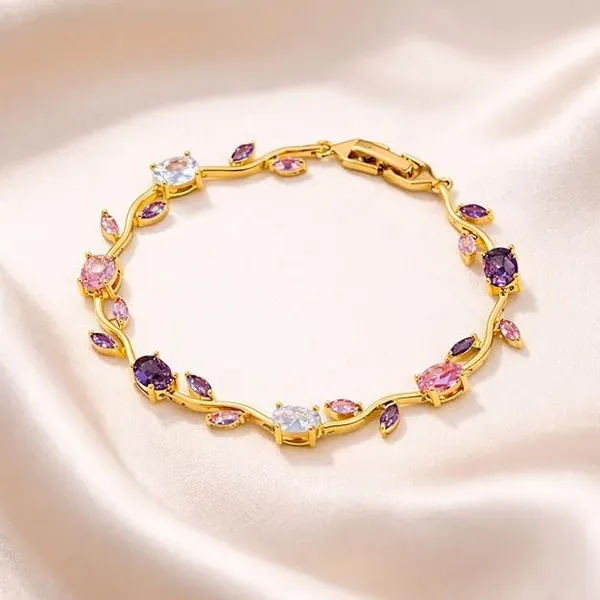 Gold_Plated_Floral_Tulip_Bracelet