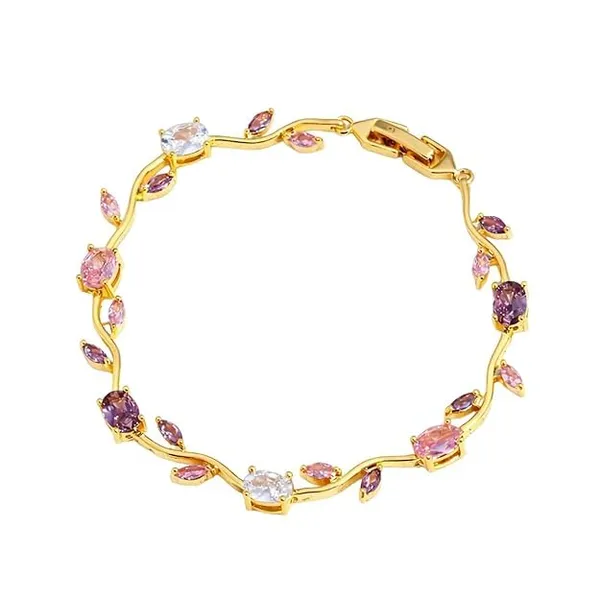 Gold_Plated_Floral_Tulip_Bracelet