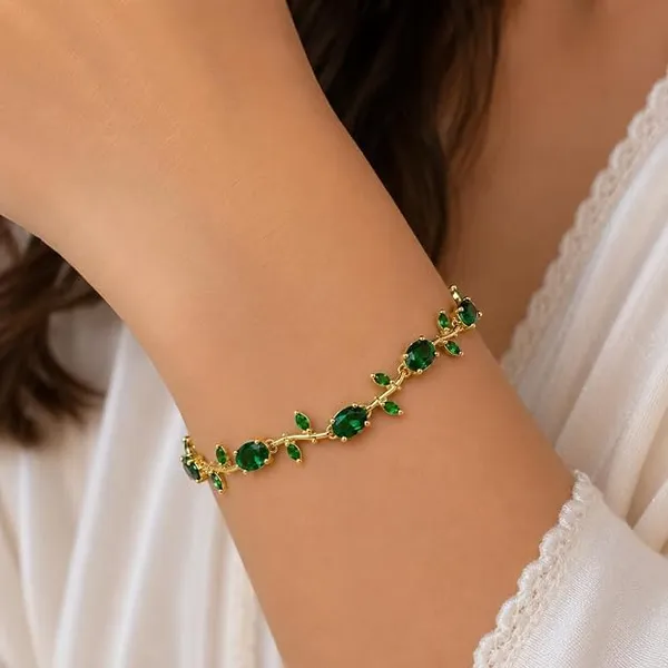 Gold_Plated_Floral_Tulip_Bracelet