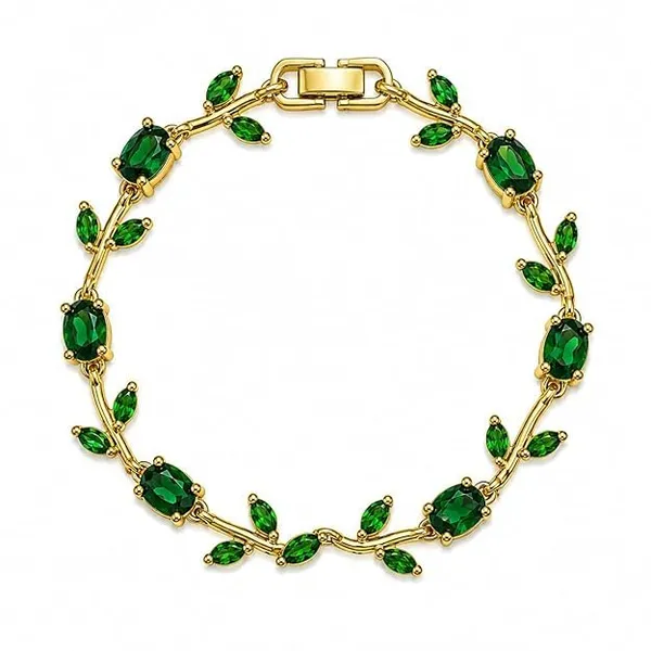 Gold_Plated_Floral_Tulip_Bracelet