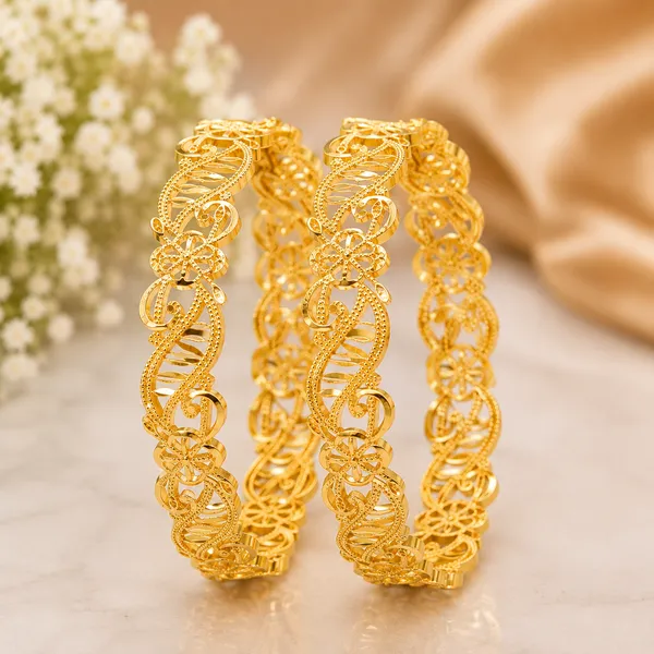 Elegant_Gold-Plated_Floral_Filigree_Bangles_for_Women_|_Designer_Traditional_Bangles