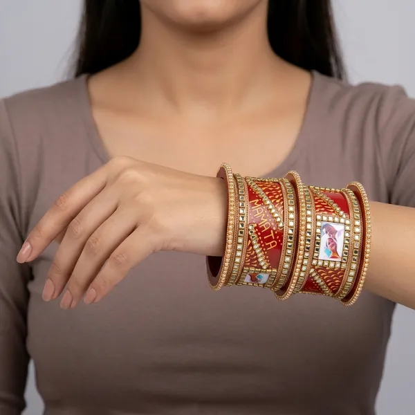 Rajputi_Name_Photo_Kangan_For_Women