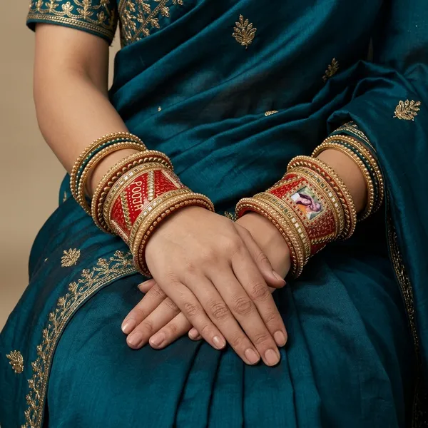 Rajasthani_Name_And_Photo_Kangan_For_Women
