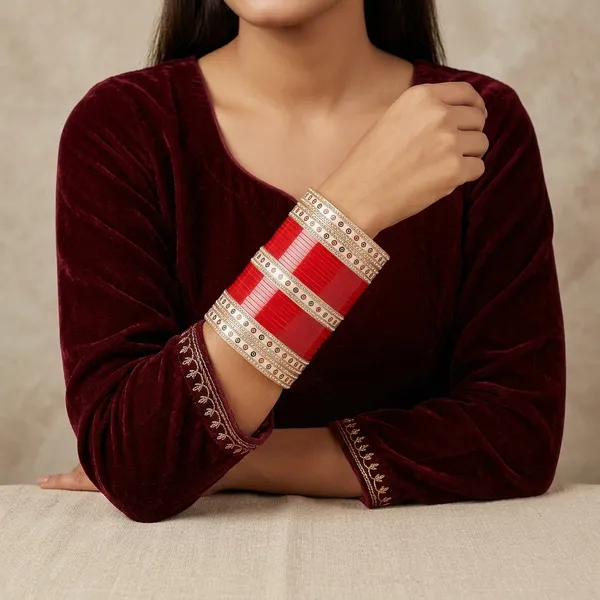 Punjabi_Bridal_Chura_Bangle_Set