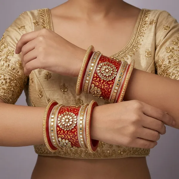 Rajasthani_Rajputi_Flower_Design_Kangan_Set