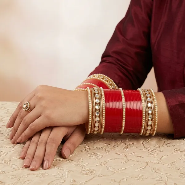 Bridal_Chura_With_Kundan_And_Kadas