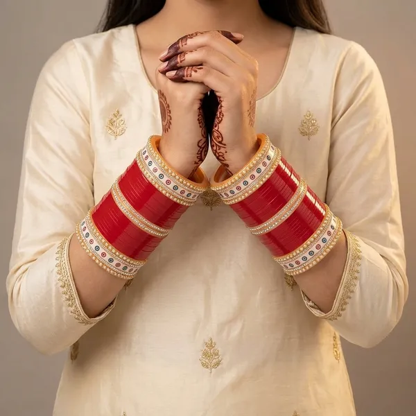 Bridal_Punjabi_Dotted_Chooda_Set
