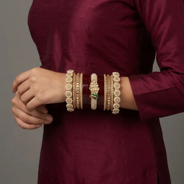 Peacock_Chooda_Set_Gokru_Bangles