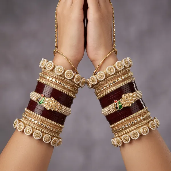 Peacock_Chooda_Set_Gokru_Bangles