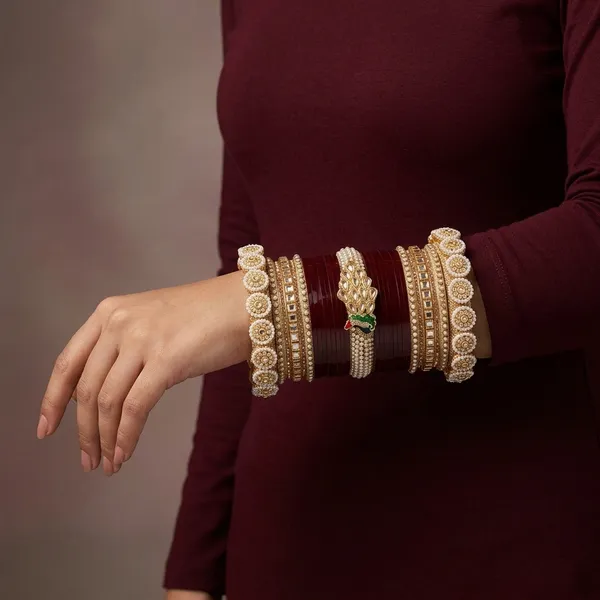 Peacock_Chooda_Set_Gokru_Bangles