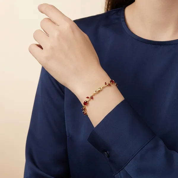 Gold_Plated_Floral_Tulip_Bracelet