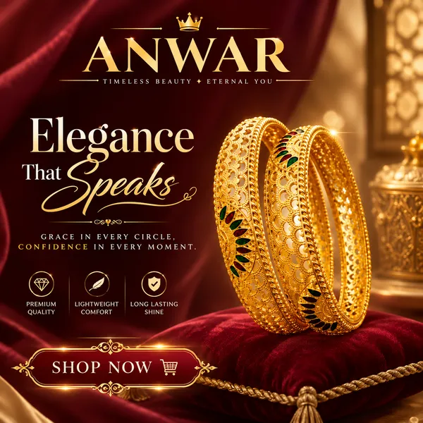 Elegant_Gold_Filigree_Designer_Bangles_with_Red_&_Green_Meenakari