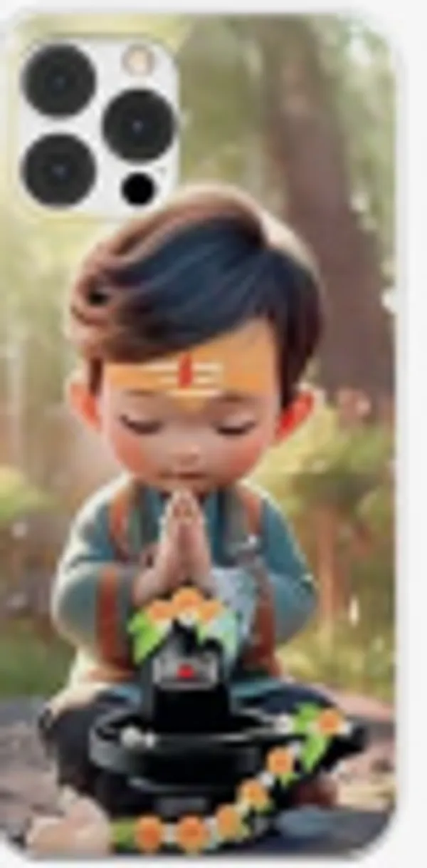 Cartoon_Child_Prayer_Printed_Multicolour_Mobile_Back_Cover