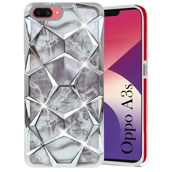Grey_Geometric_Diamond_Marble_Detachable_Back_Cover_Oppo_A3S