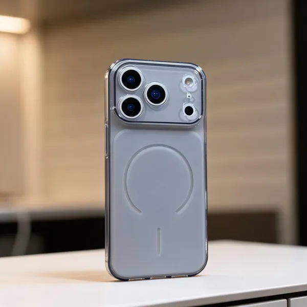 Grey_Magnetic_Ring_Slim_Pvc_Smartphone_Case