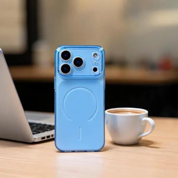 Blue_Transparent_Magnetic_Ring_Pvc_Phone_Case