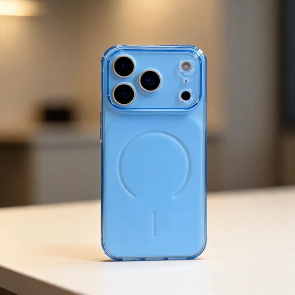Blue_Transparent_Magnetic_Ring_Pvc_Phone_Case