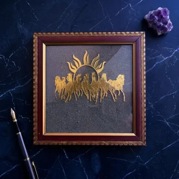 7_Horses_Raw_Pyrite_Frame
