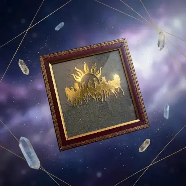 7_Horses_Raw_Pyrite_Frame