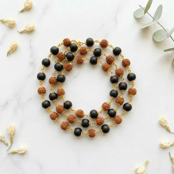 Karungali_Rudraksh_5_Mukhi_Mala