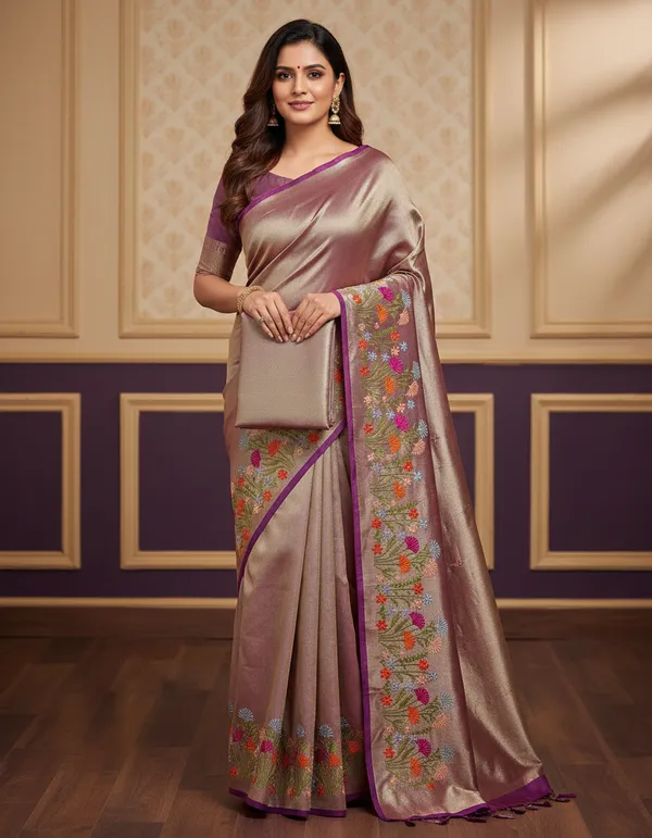 Lavender_Silver_Soft_Tissue_Banarasi_Multicolor_Weaving_Saree_For_Women