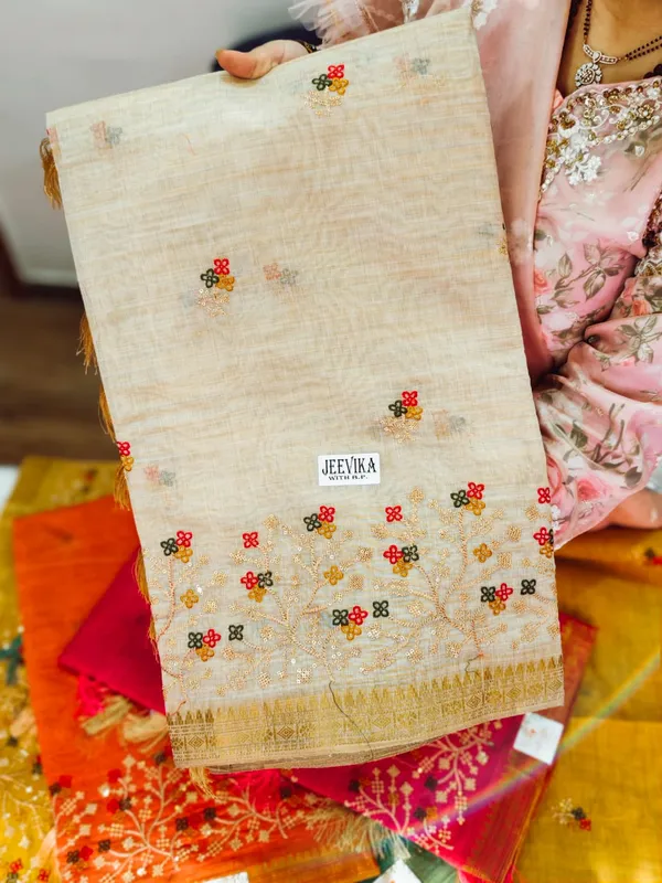 Flagged:_Colour_Value_'Brige'_Appears_Misspelled_-_South_Cotton_Embroidery_Work_Saree_For_Women