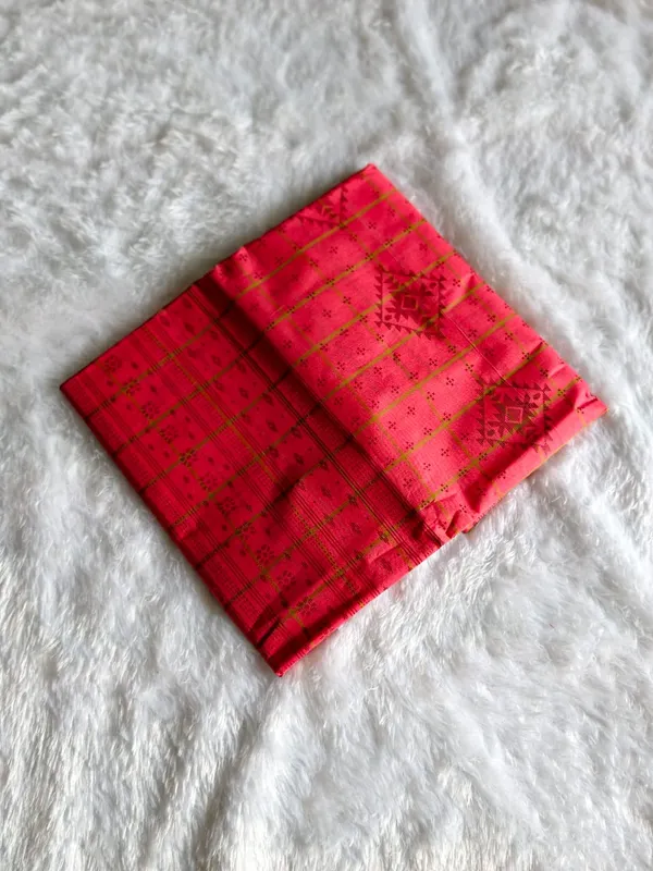 Peach_Pure_Tant_Cotton_Handloom_Saree_For_Women