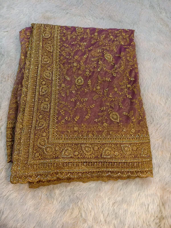 Golden_Tissue_Bridal_Designer_Saree_For_Women