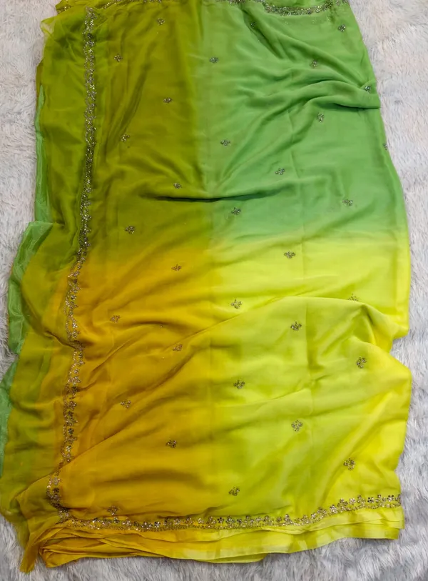 Multicolor_Pure_Chiffon_Ombre_Katdana_Sequin_Saree_For_Women