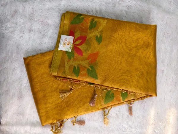 Golden_Soft_Tissue_Banarasi_Woven_Saree_For_Women