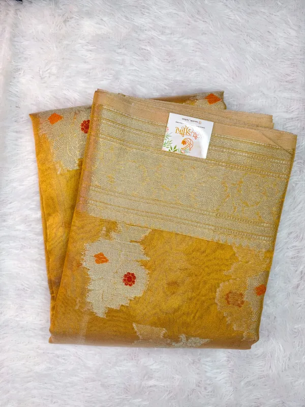 Golden_Soft_Tissue_Banarasi_Meenakari_Woven_Saree_For_Women