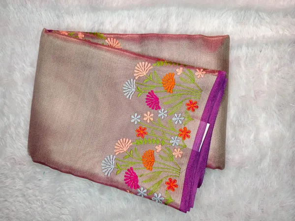 Lavender_Silver_Soft_Tissue_Banarasi_Multicolor_Weaving_Saree_For_Women