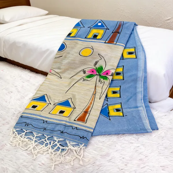 Sky_Blue_Cream_Pure_Khadi_Cotton_Handloom_Hand_Painted_Saree_For_Women