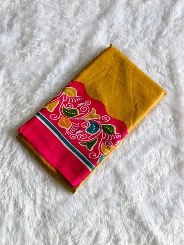 Mustard_Yellow_Soft_Silk_Replica_Saree_For_Women