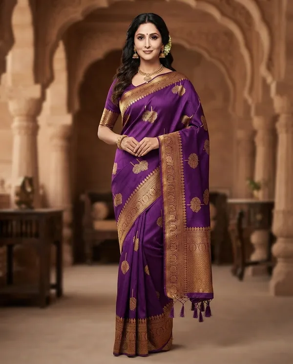 Purple_Dola_Silk_Zari_Motifs_Saree_For_Women