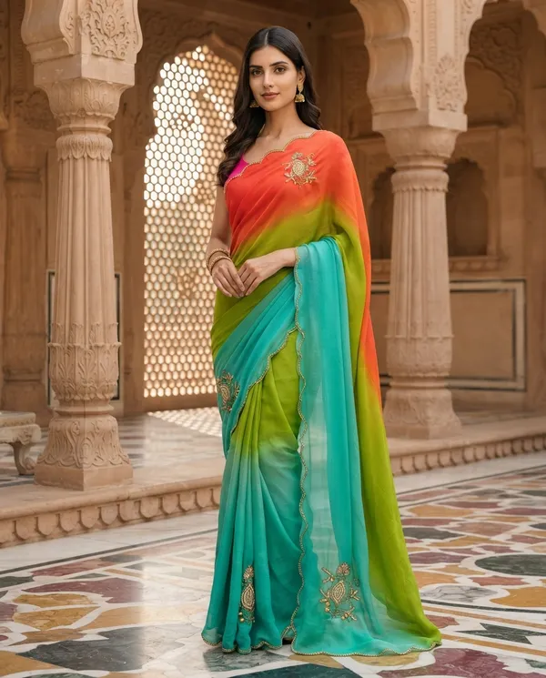 Multicolor_Pure_Chiffon_Ombre_Kat_Dana_Saree_For_Women
